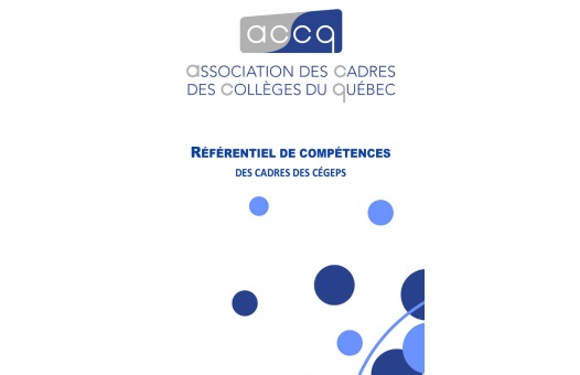 PUBLICATION DU RÉFÉRENTIEL DE COMPÉTENCES ET DE L'OUTIL D’AUTOÉVALUATION ET DE DÉVELOPPEMENT