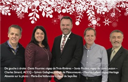 Meilleurs voeux de la part des membres du Bureau de direction